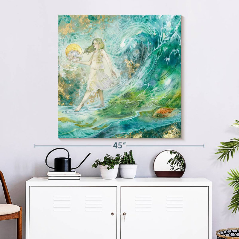 Kelan Wave Walker, 33" H x 33" W