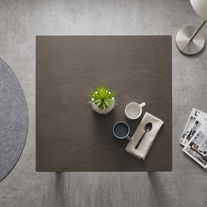Table de comptoir Ance, Taupe