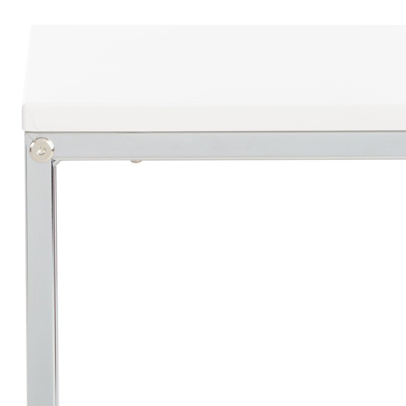 Table de bout Eugenia, Chrome