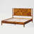 Ethan Solid Wood Platform Bed with Headboard, Rustic Bed Frame-620431626-652529524