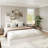 Solid Wood Platform Bed with Sturdy Wooden Slats, Floor-Standing Bed Frame, Modern Minimalist Design Bed Frame, No Box Spring Needed, Space Saver, Easy Assembly-490385778-490385777