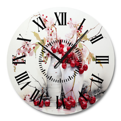 Horloge murale Cherry Simplicity