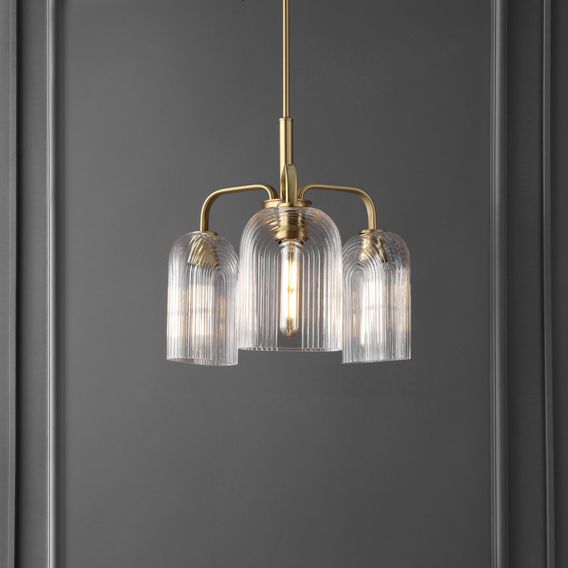 Mowlud 3 - Light Gold Bell Pendant