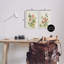 "Vintage Leaves & Bloom", ensemble de 2 plaques murales par Lanie Loreth