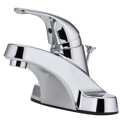 Single Hole Bathroom Faucet with Drain Assembly