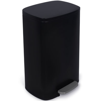 Stainless Steel Step On Kitchen Trash Can - 50L
