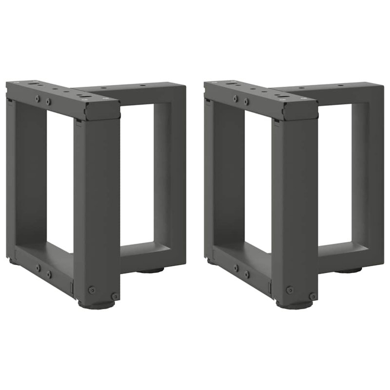 Ayzen Table Leg, Anthracite, 30 x 25 x (30-31) cm