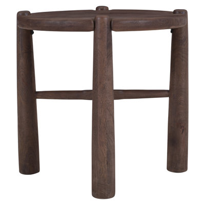Table d'appoint Carlyn noyer foncé
