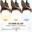 60 Inch Ceiling Fan With Lights 3 Solid Wood Fan Blade Noiseless Reversible Motor Remote Control