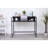 Desk,Black Console Table Narrow Modern Entryway Table Small Behind Couch Table Skinny Sofa Table Hallway Table For Living Room Foyer Bedroom Corridor Office