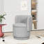 Chaise pivotante à 360 degrés avec rangement gris pour la chambre à coucher et le dossier gris. Zone. Boucle recouverte de tissu d'ameublement. Fabrication robuste. 28,39 po Profondeur. 26,75 de largeur. 29,49 de hauteur. 49,14 lb-980609535