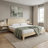 Walter Contemporary 82.1'' W Platform King Bed with Headboard-2117452274-2114906371