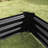 Rectangle Metal Raised Planter 421Ft For Plants And Flowers, Black, Stable & Long - Lasting Black Material, Rust-1312277865-1312277864