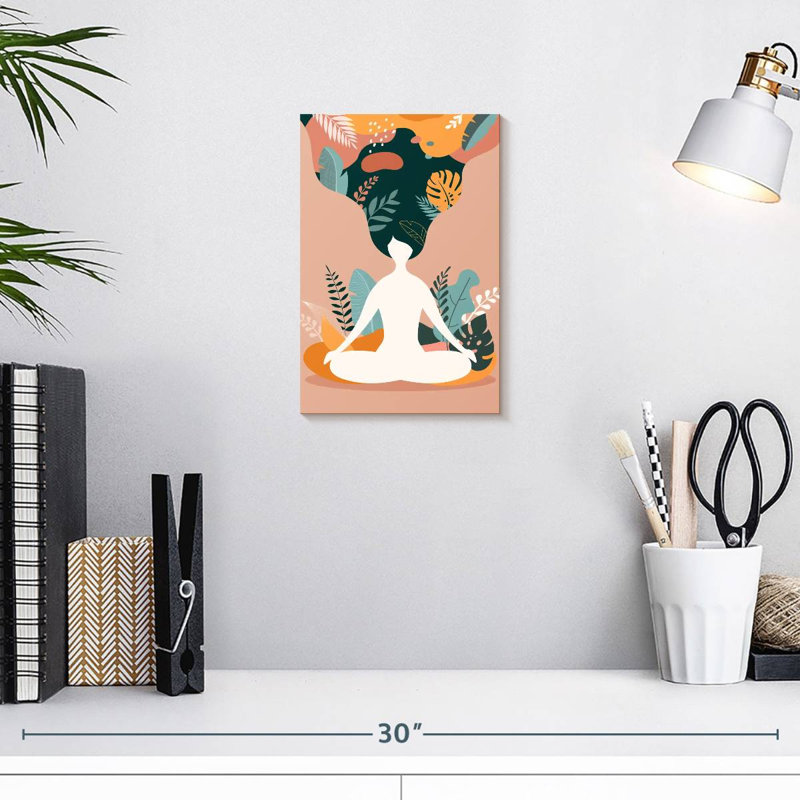 Kerrick méditation et yoga, H 12 po x l 8 po