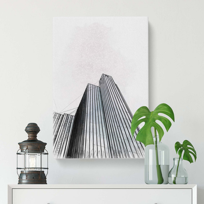 Sketching The Architecture Vol.14 - Wrapped Canvas, 50cm H x 35cm W x 3cm D