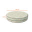Decorative Indoor Outdoor Waterproof Round Cushion Cover, Patio UV Resistant Seat Cushion Cover-1497656324