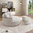 Dashton Upholstered Barrel Chair with Ottoman-756477119