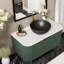 Meuble-lavabo moderne (avec meuble-lavabo et lavabo) avec rangement