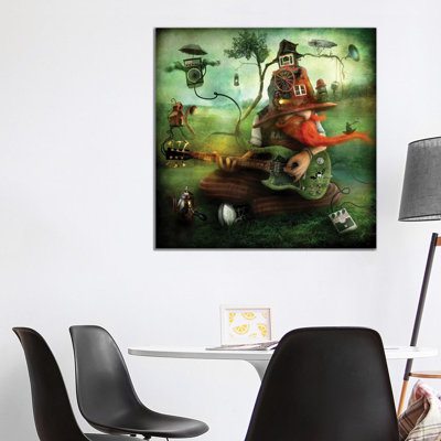 The Trubadour by Alexander Jansson - Wrapped Canvas Print