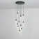 Luminaire suspendu en cristal 12 lumières Eliandra 