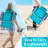 Lemon Pattern Aluminum Folding Backpack Beach Chair-92487722