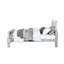 Lit très grand Eastern en platine, structure en bois, 10 po Plancher élégant avec style, finition platine, profondeur de 80 po, fabrication-1505769434