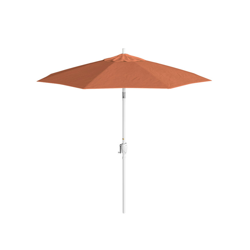 Parasol de marché 7,5', Gris, Toile Sunbrella® Melon, Sunbrella®
