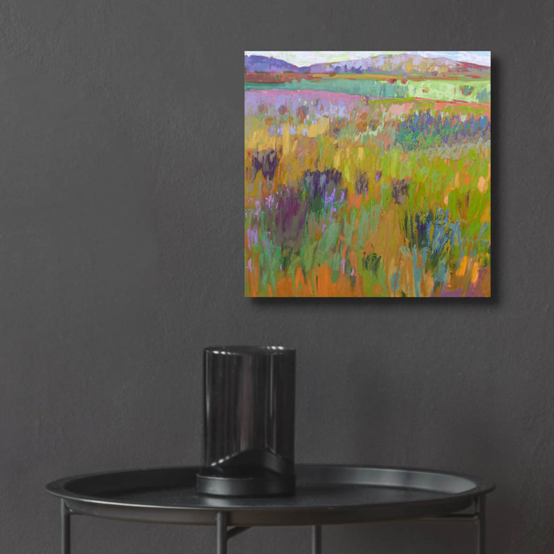 «After A Spring Rain» par Jane Schmidt, H 12 po x l 12 po