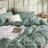 Essential Collection 100% Cotton Waffle Weave Duvet Cover Set-109512984-106246744