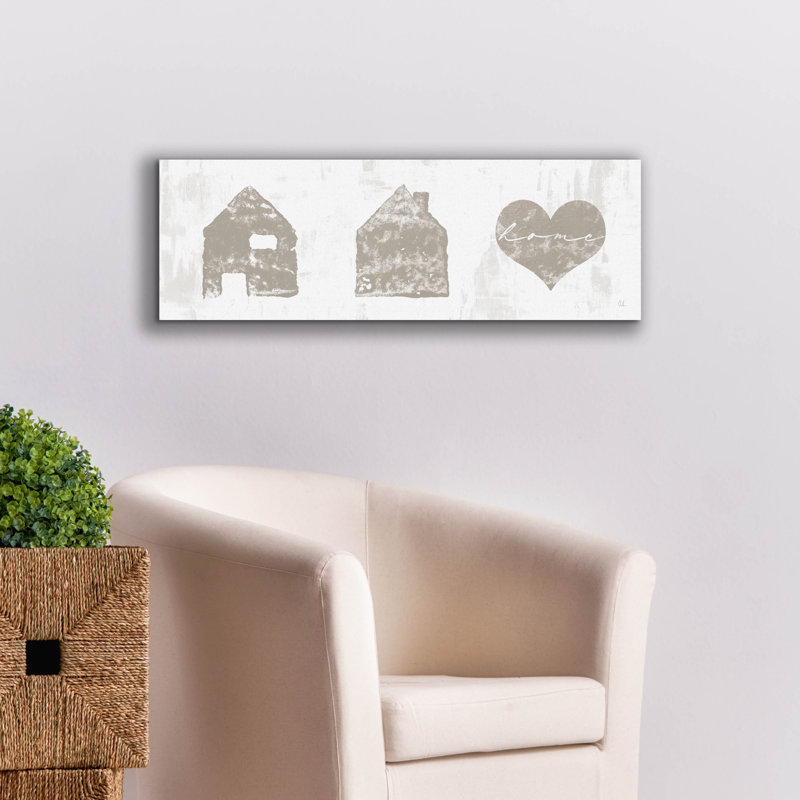 «Home Sweet Home II» par Sarah Adams, H 12 po x l 36 po