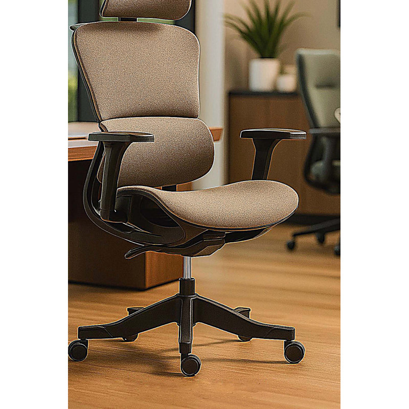 High Back Mesh Office Chair, Brown