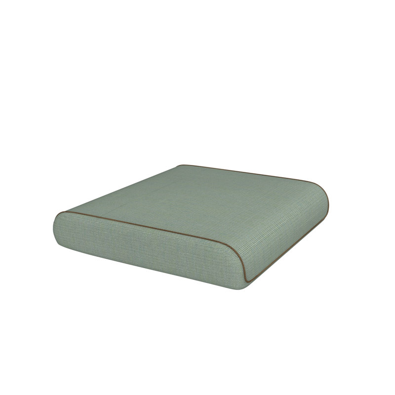 Sunbrella® Indoor/Outdoor Patio Ottoman Cushion, Grass