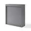 Armoire à pharmacie à fixation murale en surface avec 1 porte et 2 tablettes réglables de l 23,75 po x H 26 po Jesse-2129281995