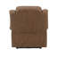 Fauteuil inclinable électrique Roxy avec chauffage et massage, rembourré Aire, télécommande, porte-gobelets et rangement latéral Roxy-397672494