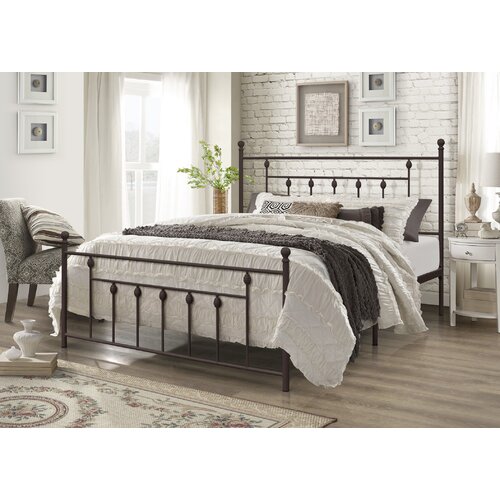 Andover Mills™ Alderson Metal Open-Frame Bed & Reviews | Wayfair