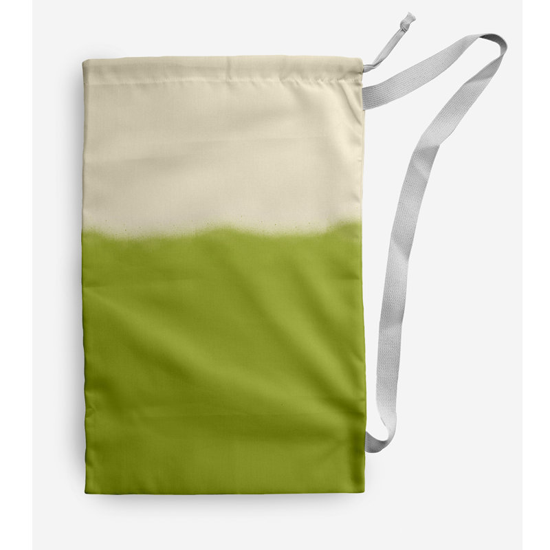 Sac à linge Dip -Dye, Petit (H 29 po x l 18 po), Vert clair