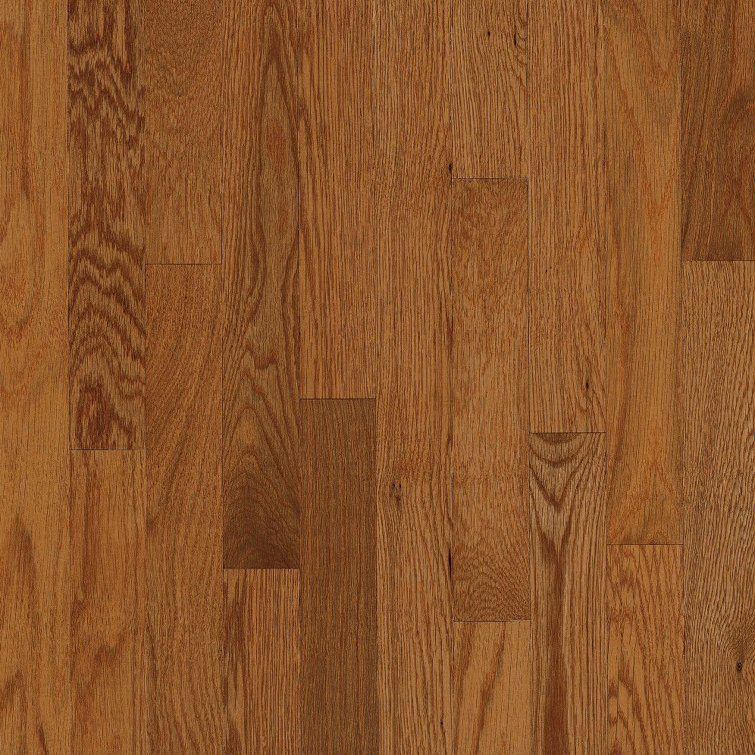 Oak 3/4" Thick x 2-1/4" Wide x Varying Length Solid Hardwood Flooring
