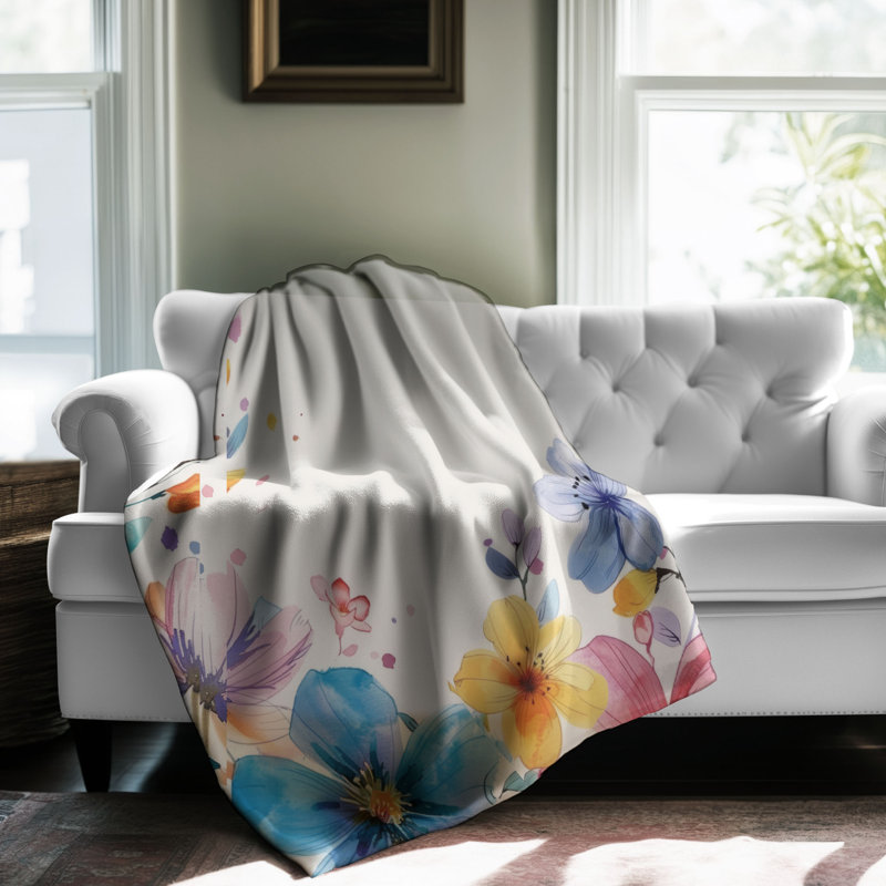 Throw Blanket, 60" L x 50" W