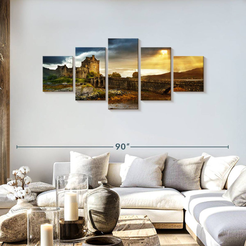 Eilean Donan Castle, 30" H x 68" W