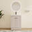  Hunar 24'' Free standing Single Bathroom Vanity With Resin Vanity Top-1161832359-1161832354