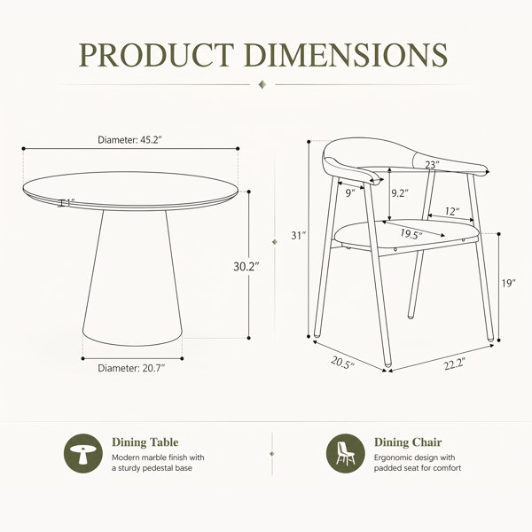 Dimensions du produit