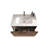 Striped Walnut Bathroom Vanity With White Ceramic Sink, Wall Mounted Floating Bathroom Vanity For Modern Bathroom, Pre-Assembled, Bathroom Vanity-1542216021