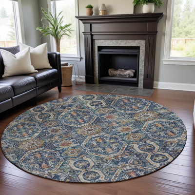 Premium Machine Washable Lyndhurst AMF1181 Global Rug