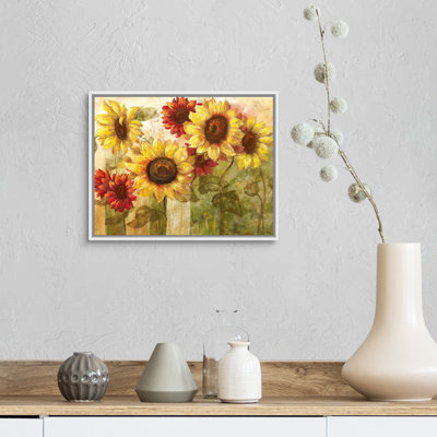 «Sunflower's Delight», art mural sur toile
