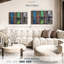 «Ski Gears», 3 pièces sur toile-103229595