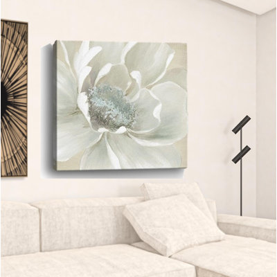 «Soft Winter Flower», art mural sans cadre
