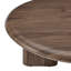 Harper Round Coffee Table In Walnut