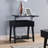 Black End Table, Lift Tabletop