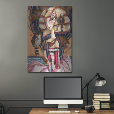 Art mural en métal 24 po x 36 po Latitude Cle®