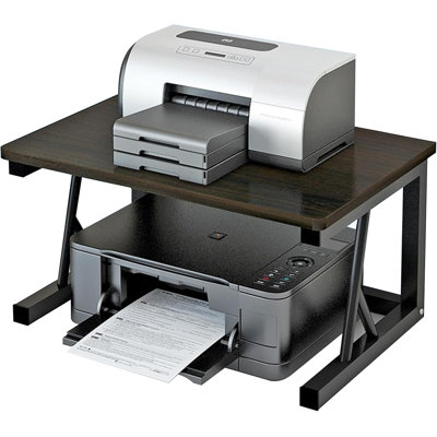 Printer Stand with Drawer 2 Tier, Heavy Duty Desk Shelf for Home Office